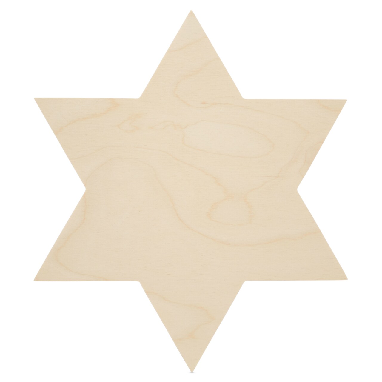 Wooden Star of David Cutout, Hanukkah & Jewish Star Decor | Woodpeckers